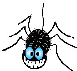 Spider Grinning