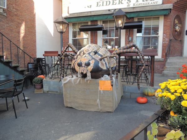 Giant Pumpkin Spider