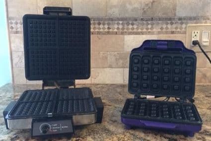 Waffle Iron. Pumpkin Belgian Waffles Recipe.