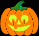 Pumpkin Smiling, Animated